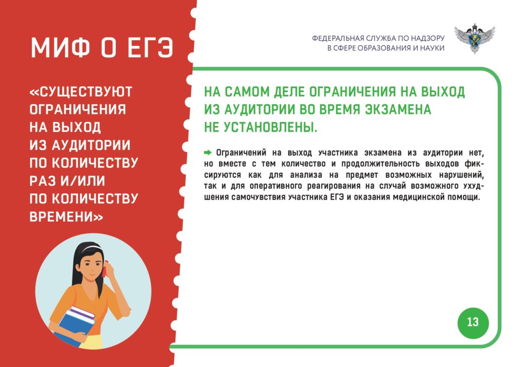 Мифы о ЕГЭ