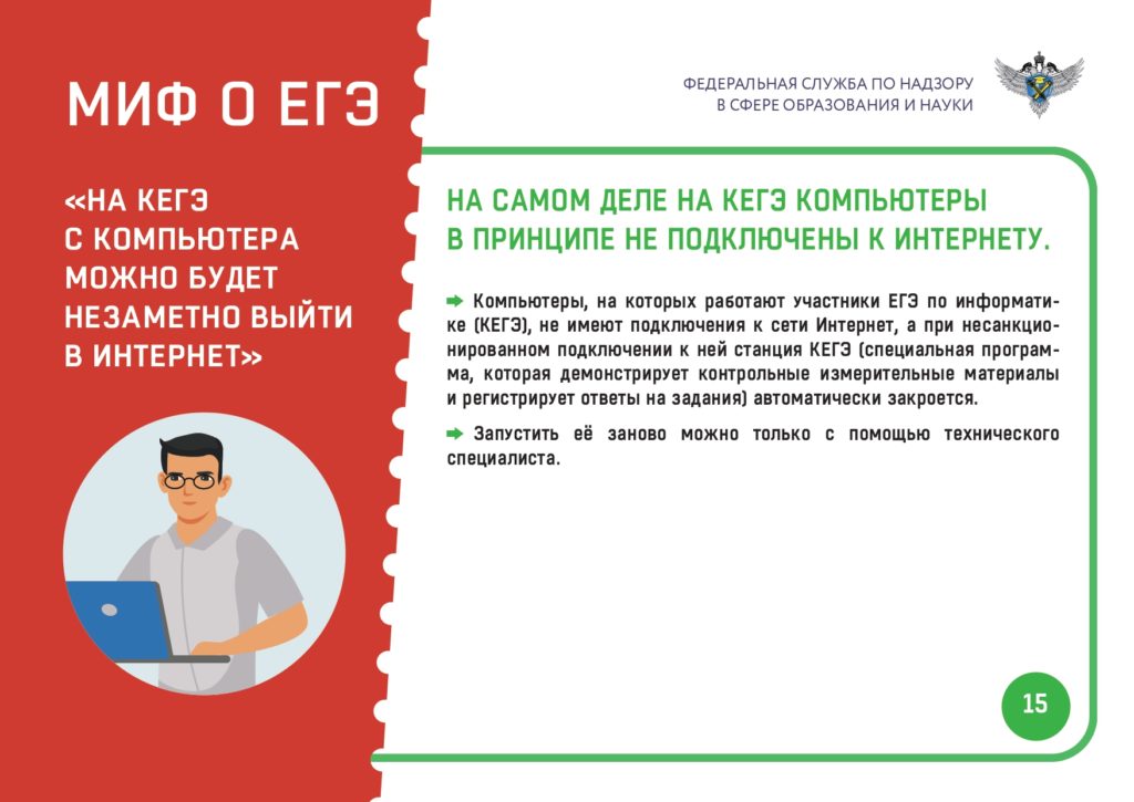 Мифы о ЕГЭ